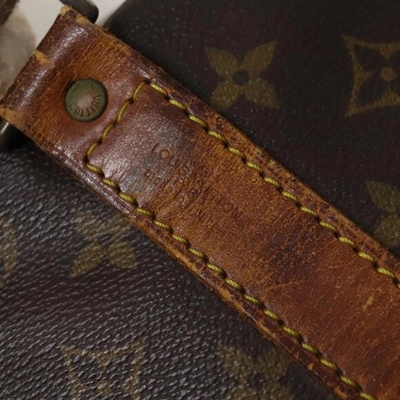 LOUIS VUITTON Monogram Keepall Bandouliere 50 Boston Bag M41416 LV Aut - Picture 10 of 15